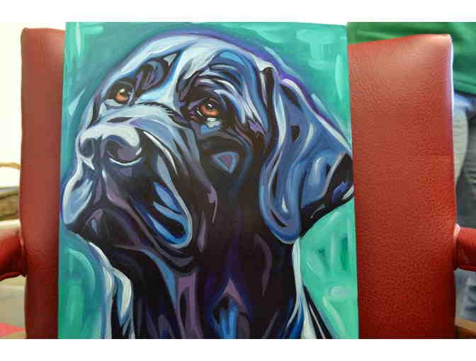 Unique Pet Portrait Painting