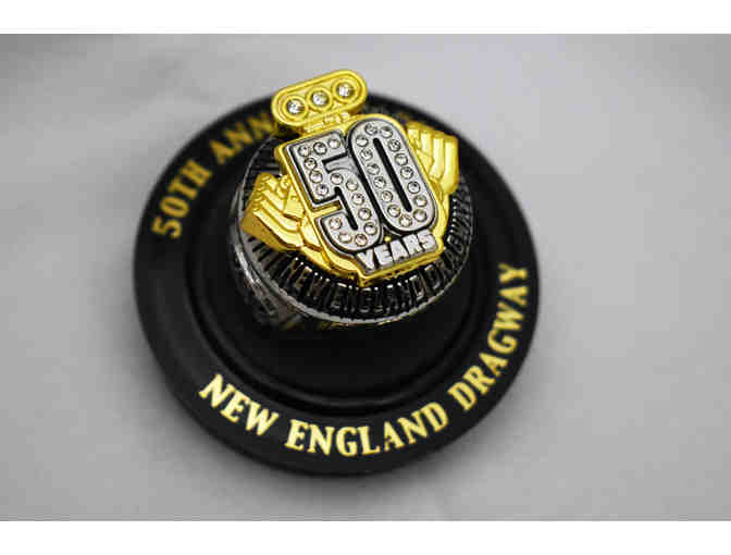 New England Dragway Commemorative Ring