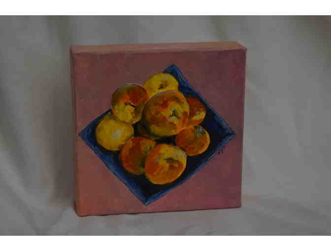 Bowl of Fruit Painting - Photo 1