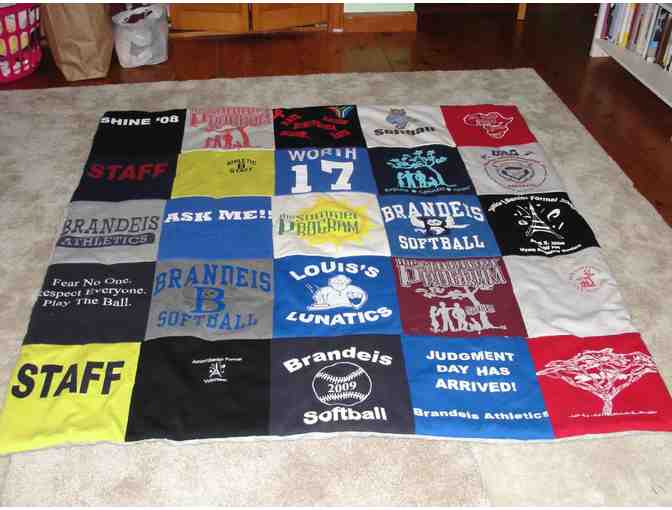 Custom, Handmade T-shirt Blanket (throw blanket size) - Photo 1