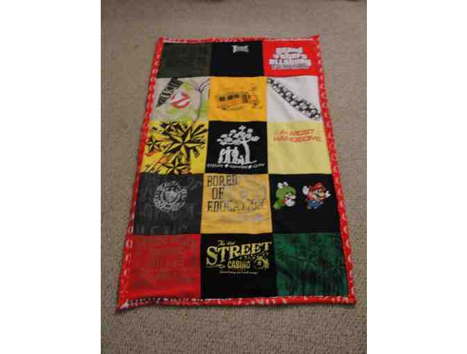 Custom, Handmade T-shirt Blanket (throw blanket size) - Photo 2