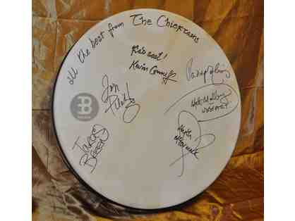 THE CHIEFTAINS AUTOGRAPHED BODHRAN