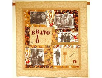 Handcrafted Quilt - An Homage to Rio Bravo - complete with DVD