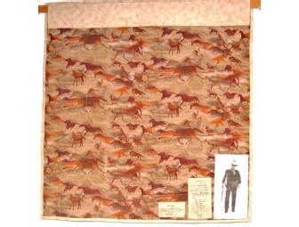 Handcrafted Quilt - An Homage to Rio Bravo - complete with DVD