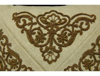 A Pair of Original de Le Cuona Designer Cushions