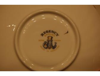 Regency Bone China Tea Cup and Saucer Set of Six
