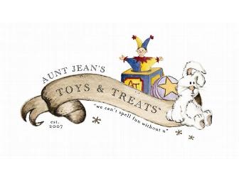 Basket of Toys from Aunt Jean's Toys & Treats