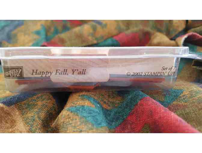 Stampin Up Set Happy Fall, Y'All 2002
