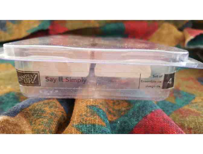 Stampin Up Set Flowers 2004