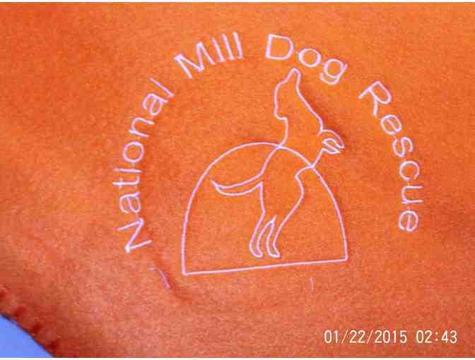 NMDR Fleece Blanket- Orange