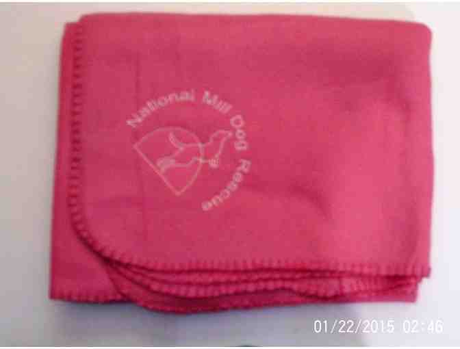 NMDR Fleece Blanket- Pink