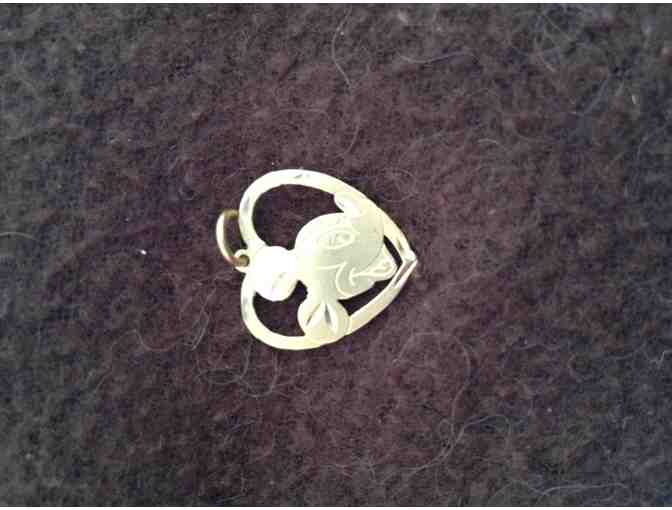 Gold Mickey Mouse Pendant