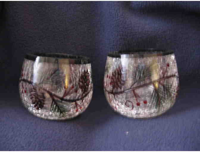 Votive Candle Holders, Set of Two