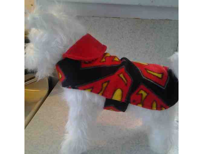 Superman Fleece Dog Coat- Winner Chooses Size