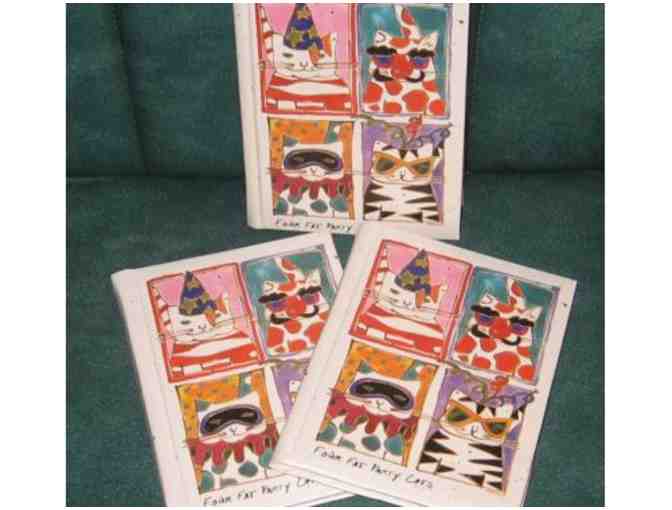 Four Fat Party Cats Photo Album