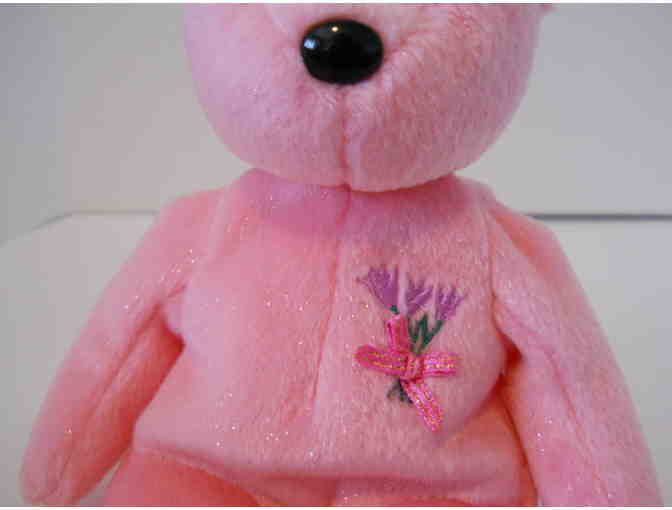Pink plush bear