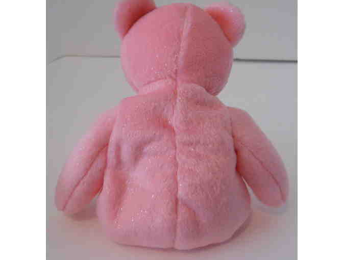 Pink plush bear