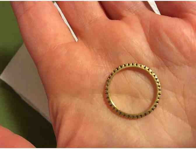 18K Gold Ruby Ring - Size 6 3/4