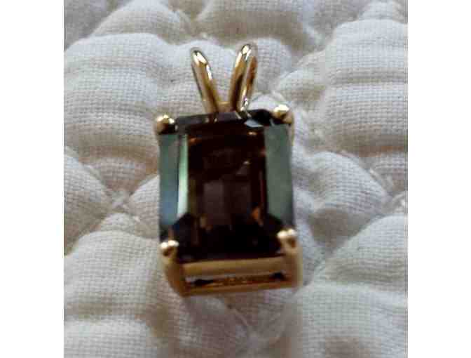 Smoky Topaz Pendant