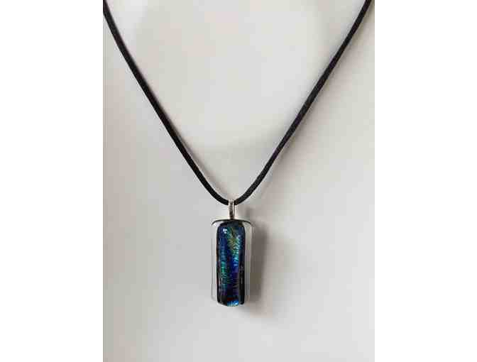 Dichroic Glass Necklace