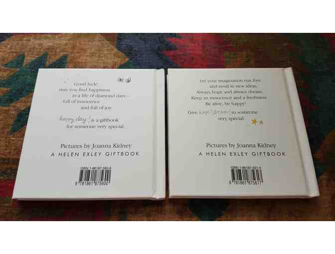 2 small gift books Happy Day and Hope and Dream