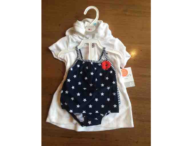 4th of July Baby Outfit Bundle size 6 Months!