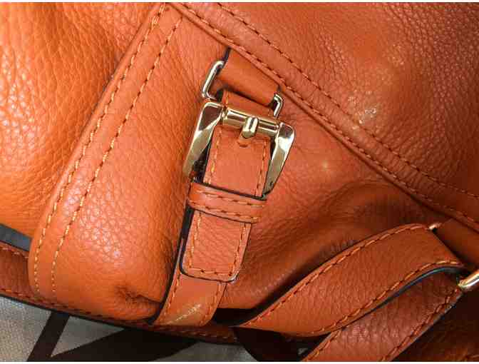 Michael Kors Gansevoort Leather Tote Bag Orange