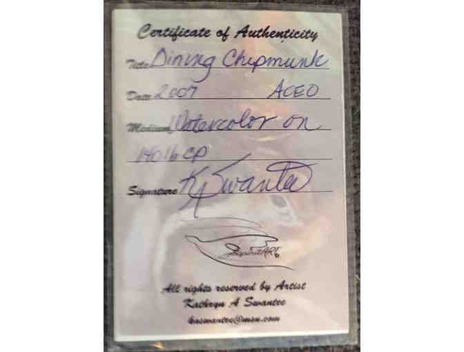 ACEO - 'Simple Pursuits'