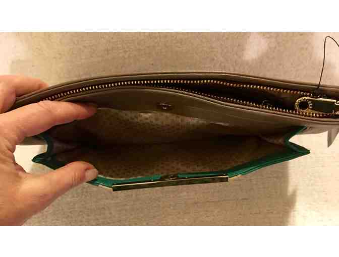 NEW DKNY Spring Tri-color Clutch Purse