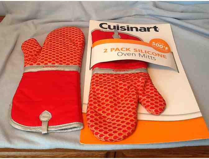 CUISINART SILICONE OVEN MITTS