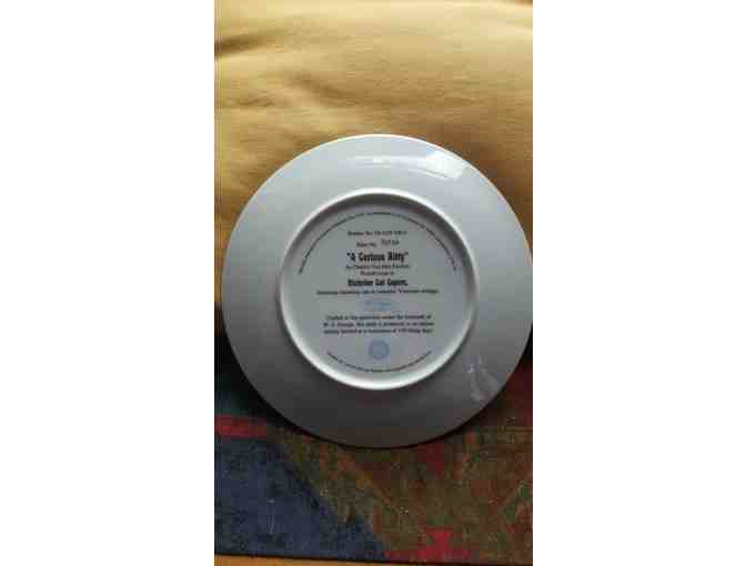 Adorable Collectible Cat Plate