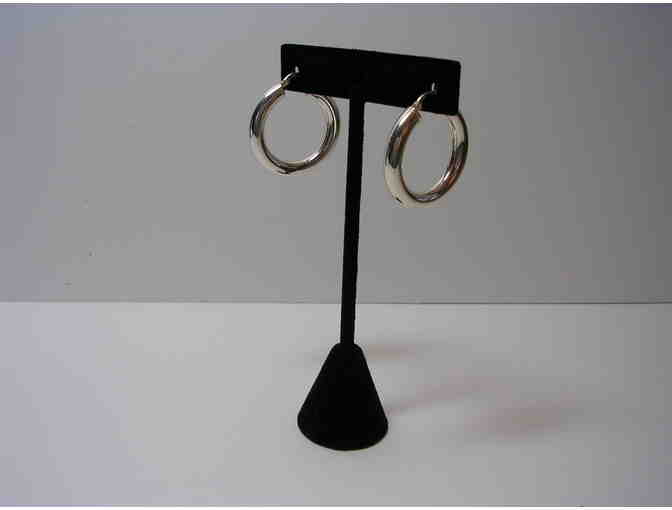 Sterling Silver Hoop Earrings