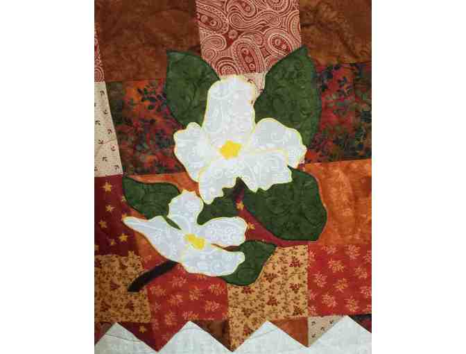 Quilted Magnolia Wall Hanging