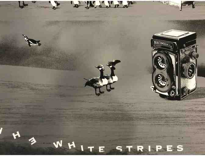 The White Stripes Vault 33 Uncut Poster Variant