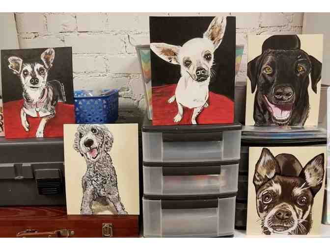 11 x 14 Custom Painted Pet Portrait