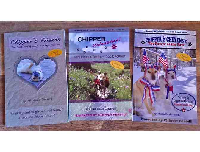 Chipper's AutobiDOGraphy Trilogy - PAWtographed!