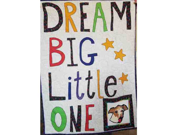 Dream Big Quilt with Painting