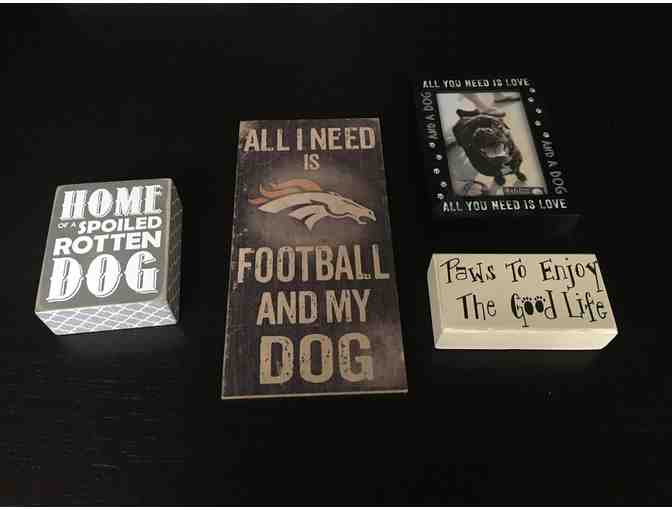 Dog Themed Home Decor Package