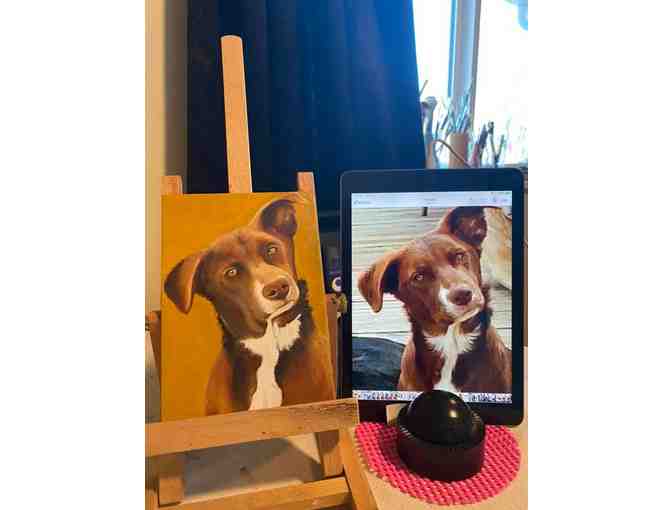 5 X 7 Painting of Your Dog - Photo 3