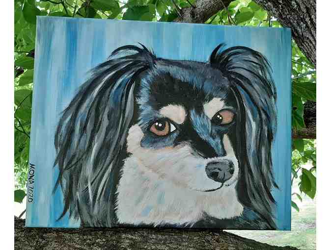 16x20 Hand-painted Custom Pet Pop-Art Portrait - Photo 2