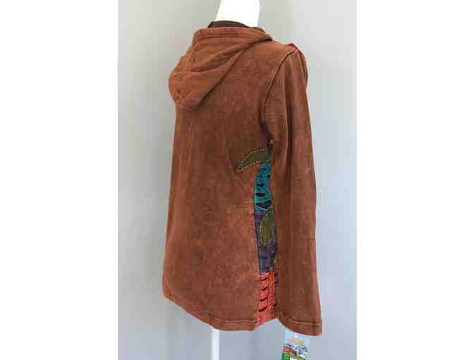 Rising International Zip Hoodie Sweatshirt Small