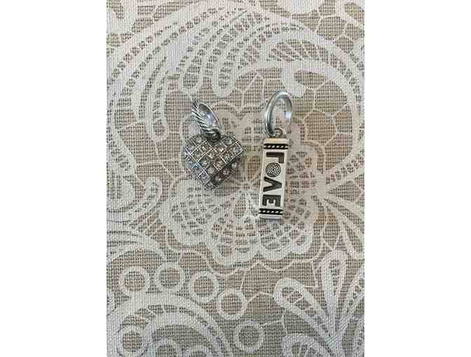 Brighton Heart & Love Charms (Set of 2)