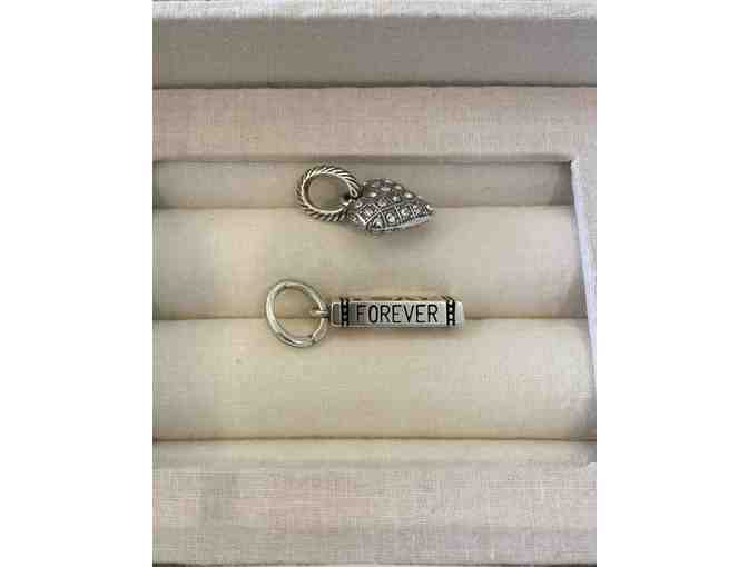 Brighton Heart & Love Charms (Set of 2)