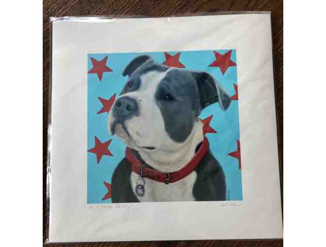 Fine Art Print - A Pittie Party