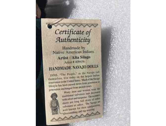 Handmade Navajo Doll by Alta Silago