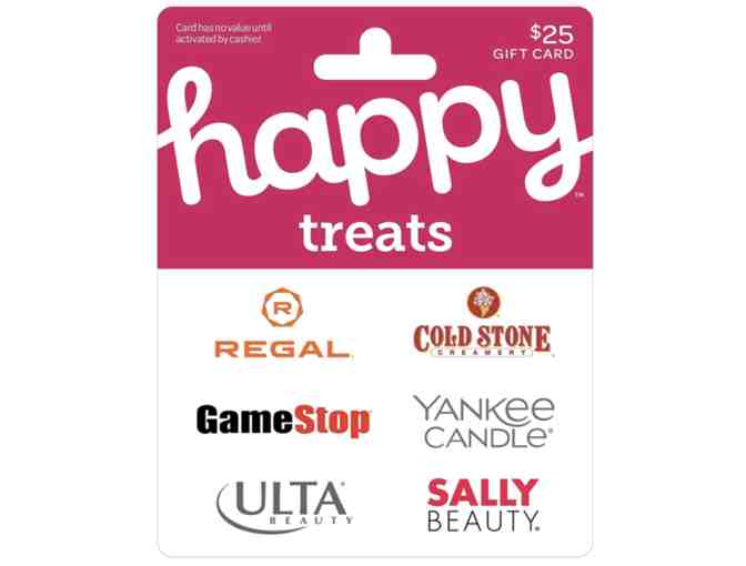 $25 HAPPY TREATS GIFT CARD - Photo 1