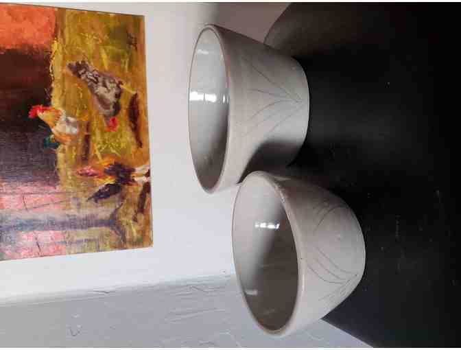 Set of 2 small bowls Hand crafted!