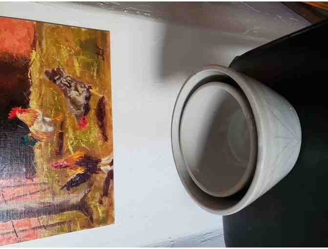 Set of 2 small bowls Hand crafted!