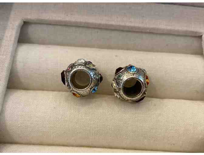 Brighton Multi-Color Crystal Bead Charm Set