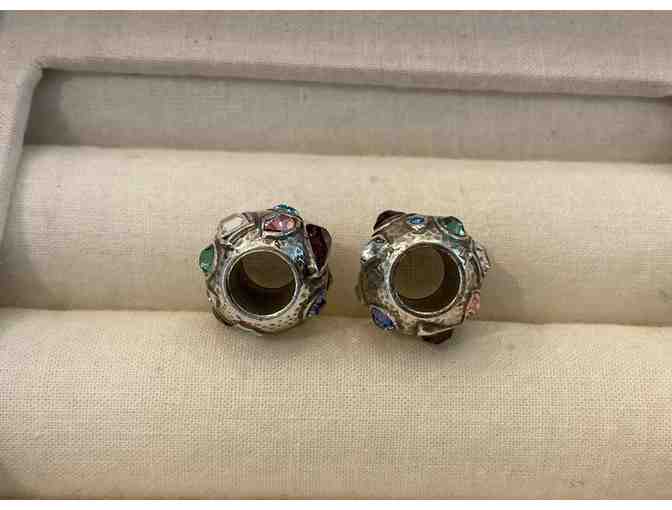 Brighton Multi-Color Crystal Bead Charm Set